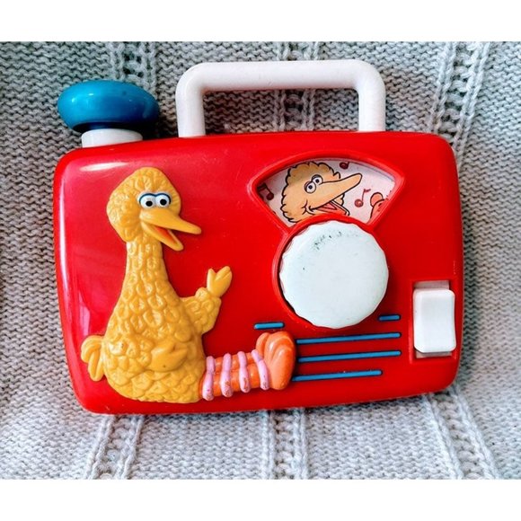 Vintage 93 Sesame Street Toy Radio - Picture 1 of 2